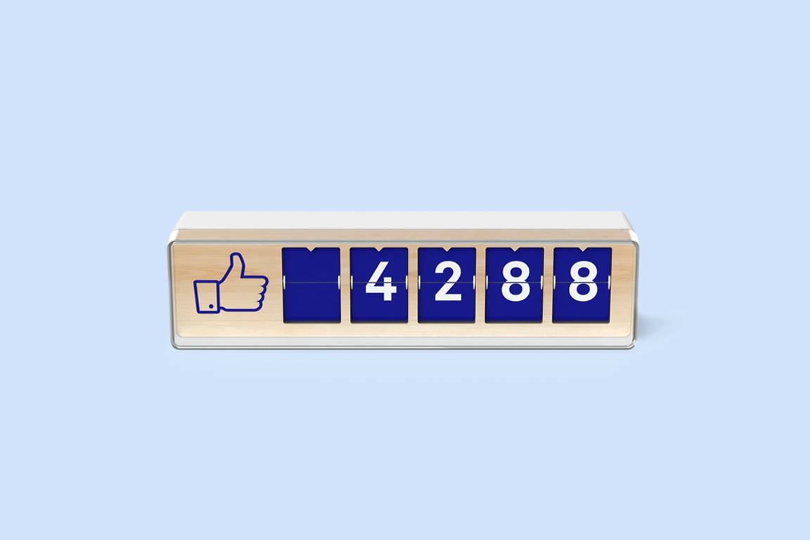 Smiirl Facebook Like Counter Real Time 5 Digits